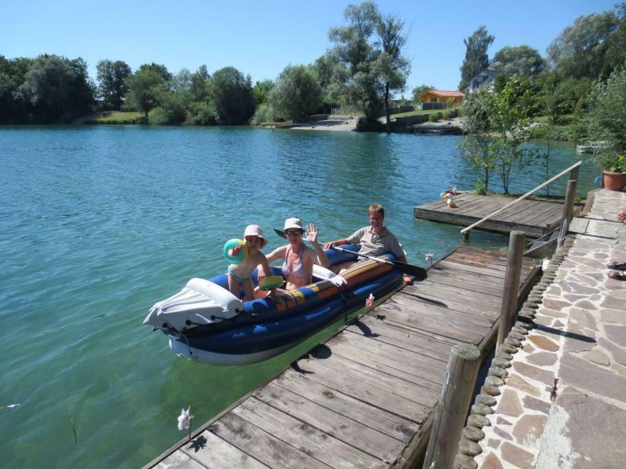 Ferienhaus Am Friedberger Baggersee Hotell Friedberg  Eksteriør bilde